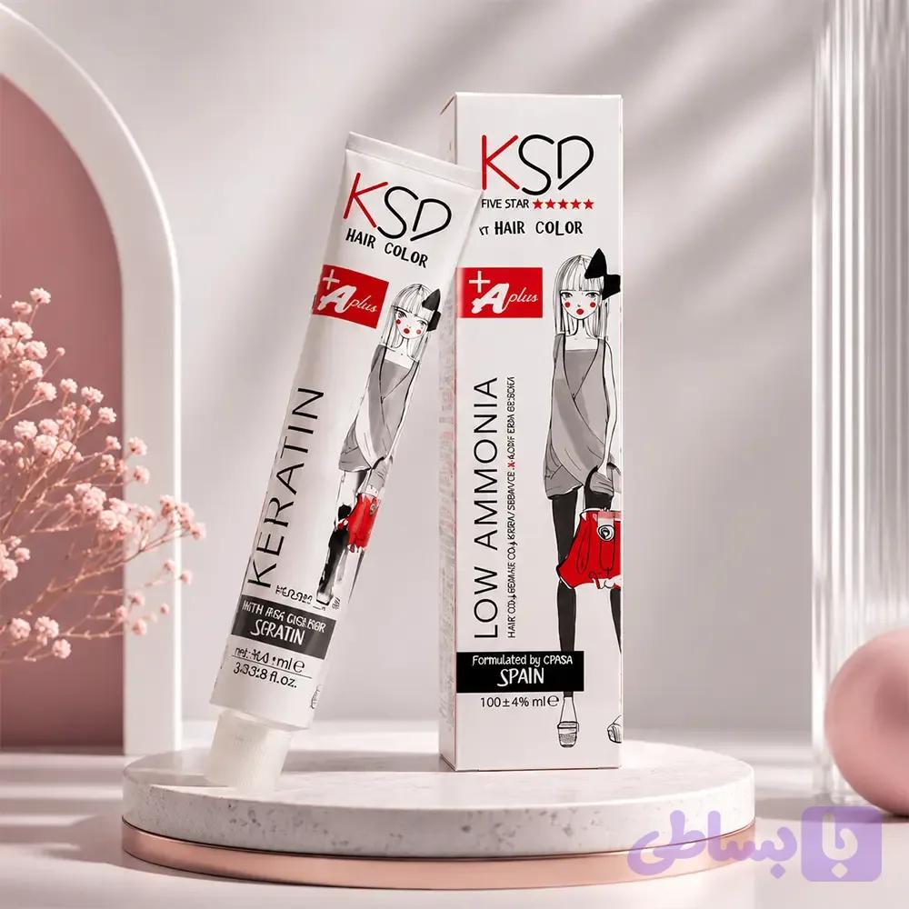رنگ موی کی اس دی رنگ رزگلد ۱۰۰ میلی لیتر KSD — تصویر 1