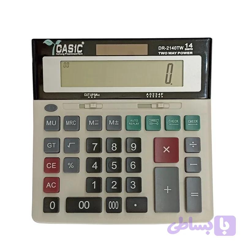 ماشین‌حساب کاسیک DR2140TW-112 – گارانتی ۱ ساله