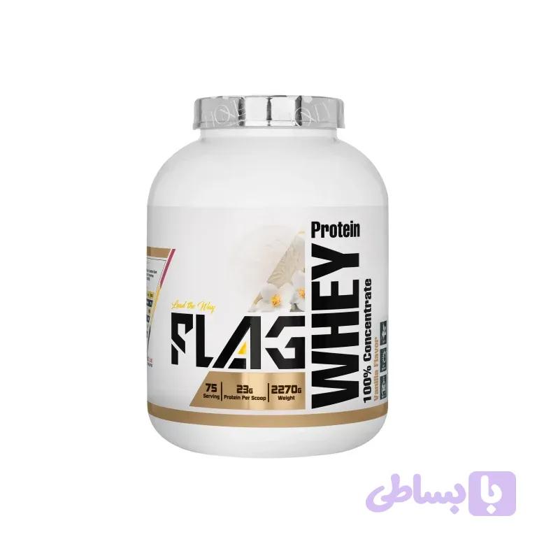 وی پروتئین فلگ ۲۲۷۰ گرم | whey Flag 2270gr