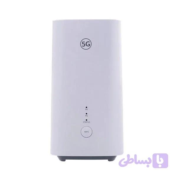 مودم 4G/5G/TDLTE هوآوی مدل CPE5 H155-381 کارکرده سوپرادمین دارای انلاک دائم قفل باند و پنل SMS — تصویر 1