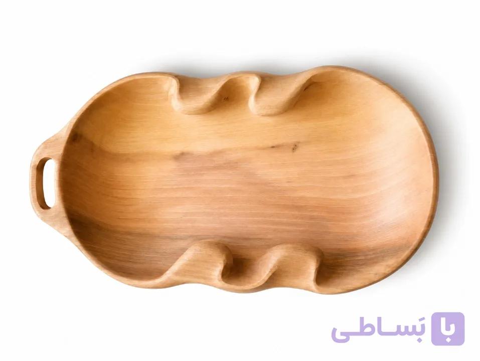 اردو خوری دستساز کدB56 ساخته شده از چوب گردو