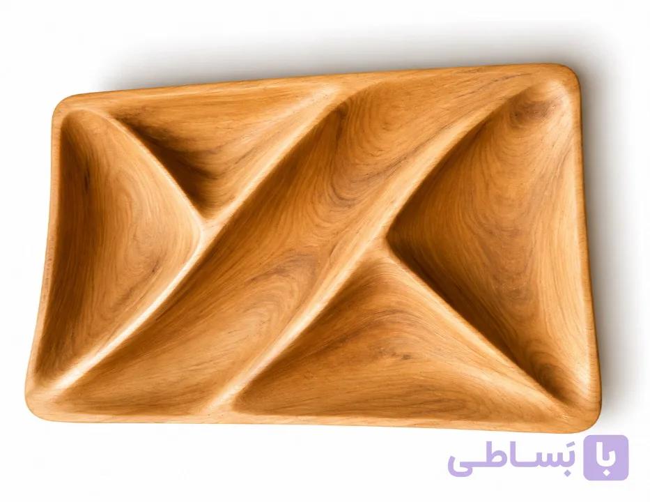اردو خوری دستساز کد B53 ساخته شده از چوب گردو