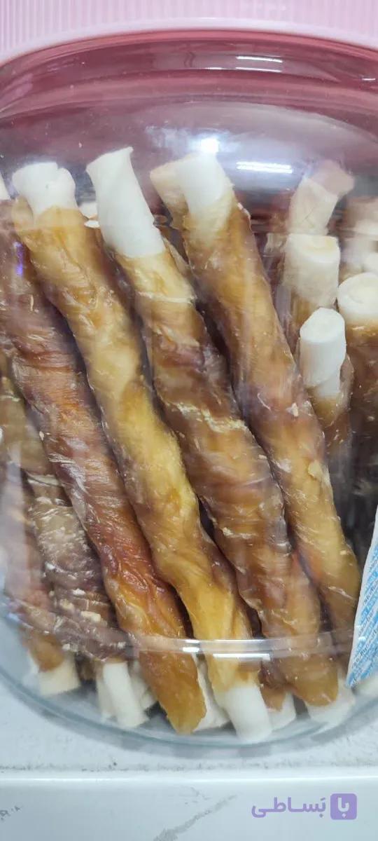 تشویقی سگ مدادی دورپیچ گوشت گاو — تصویر 1