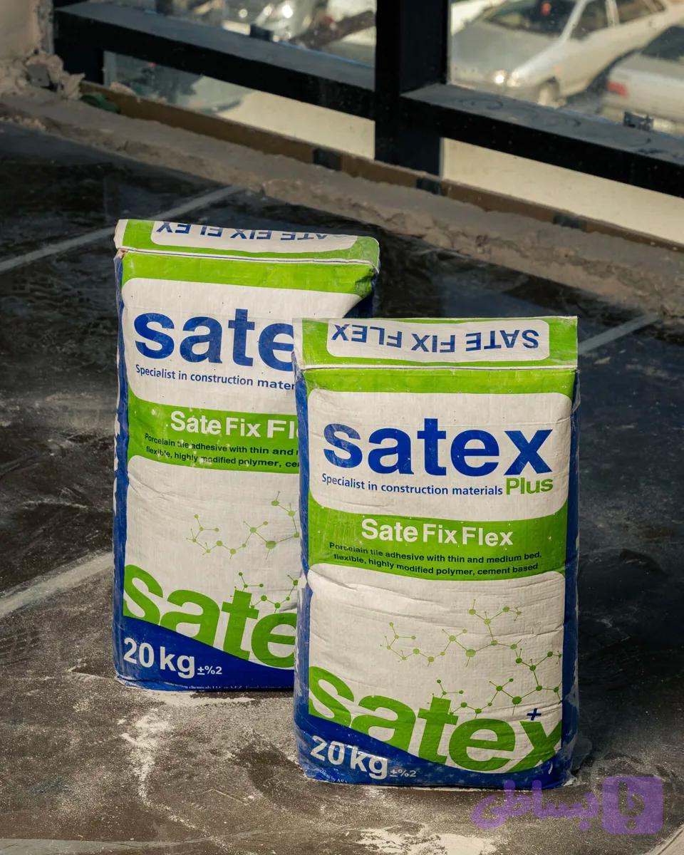 چسب پرسلان flex ضد آب
