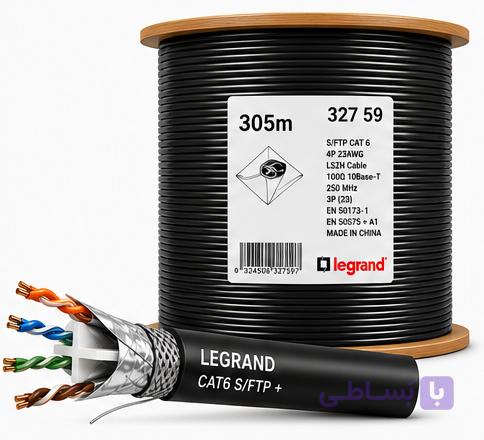 کابل شبکه CAT 6 SFTP OUT DOOR DJ Legrand اقتصادی