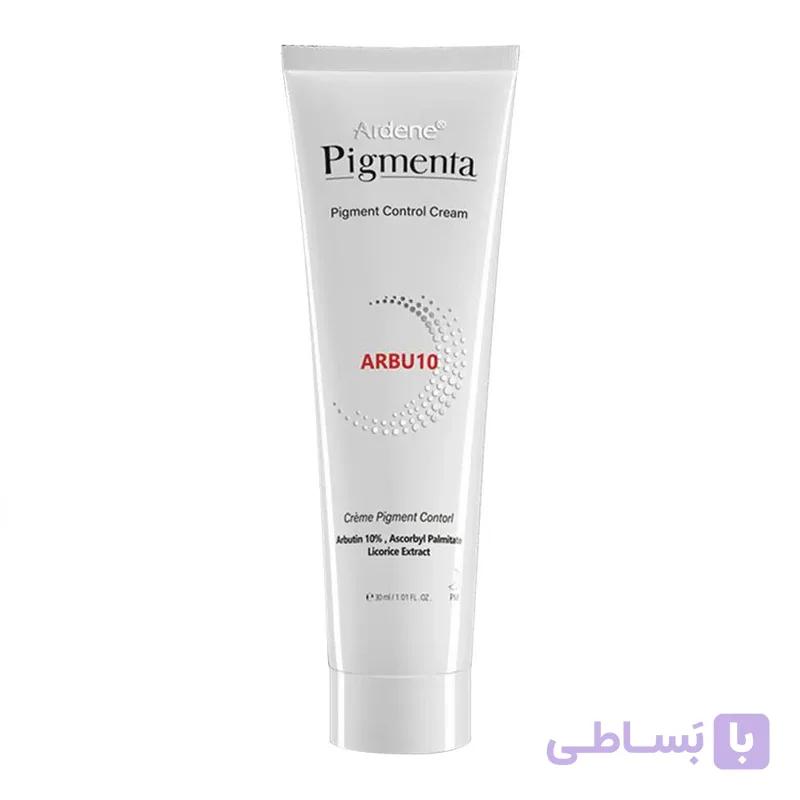 کرم روشن کننده و ضد لک آردن پیگمنتا مدل Arbu10 حجم 30 میلی لیتر