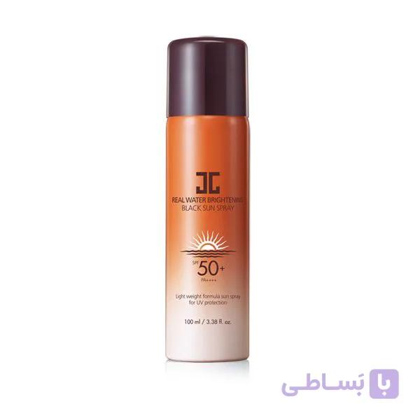 Real Water Brightening Black Sun Spray اسپری ضد آفتاب کره ای جایجون