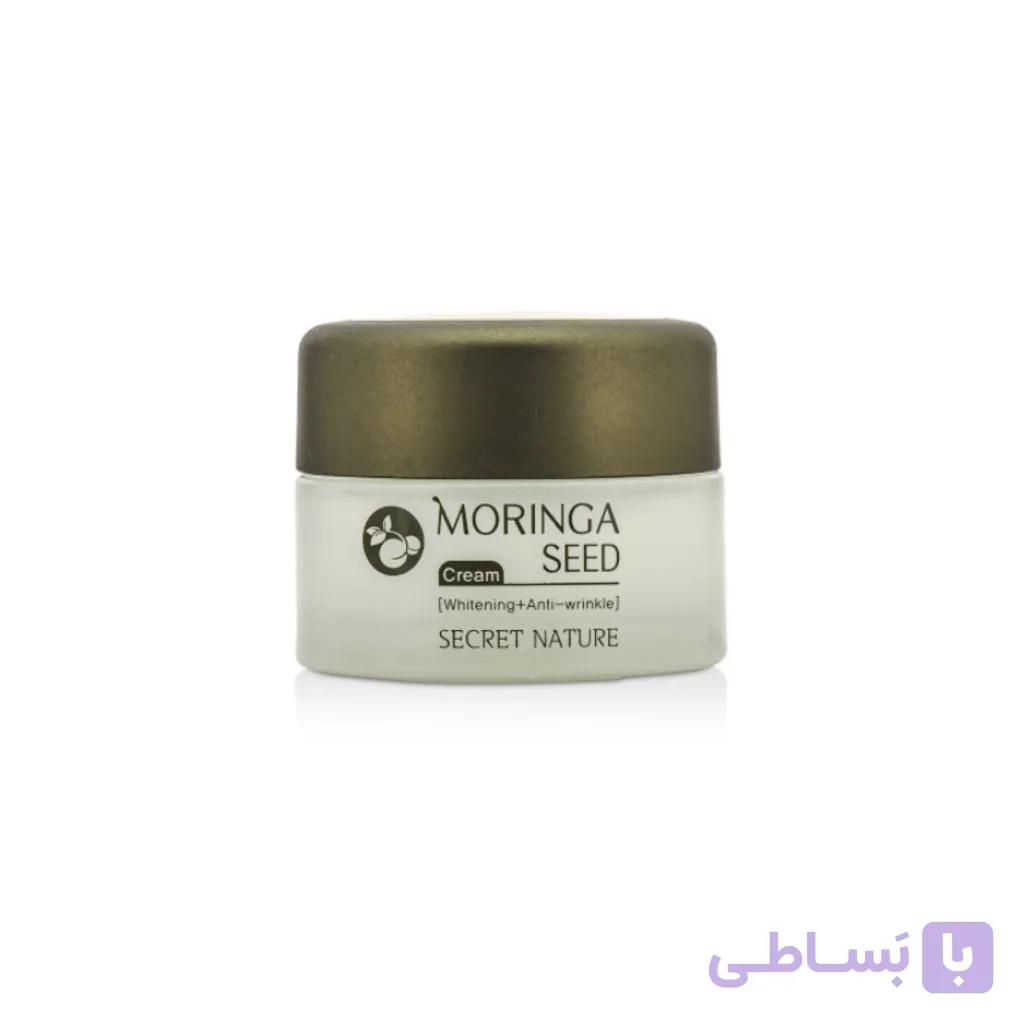 کرم مورینگا سید Secret Nature – آبرسان قوی، روشن‌کننده و ضدپیری طبیعی — تصویر 1