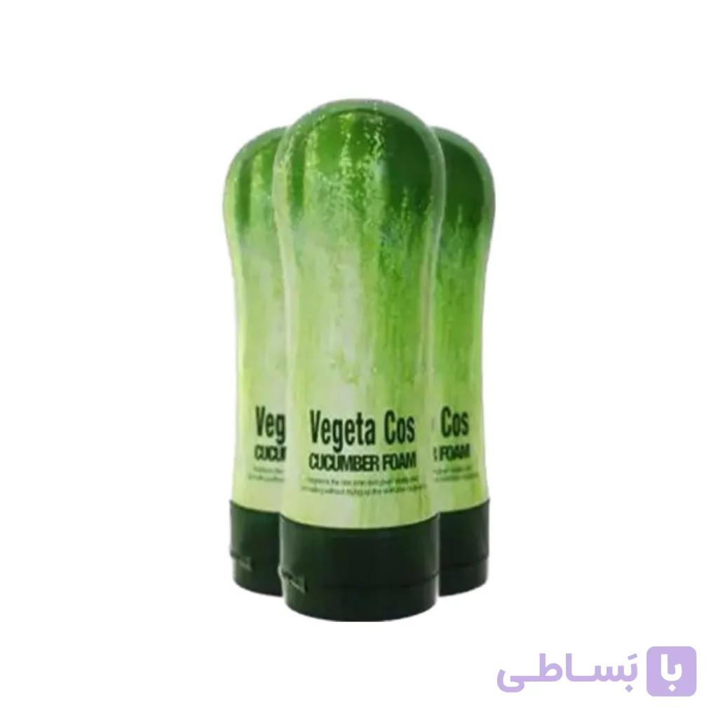 فوم شستشو خیارسبز vegtacos cucumber foam