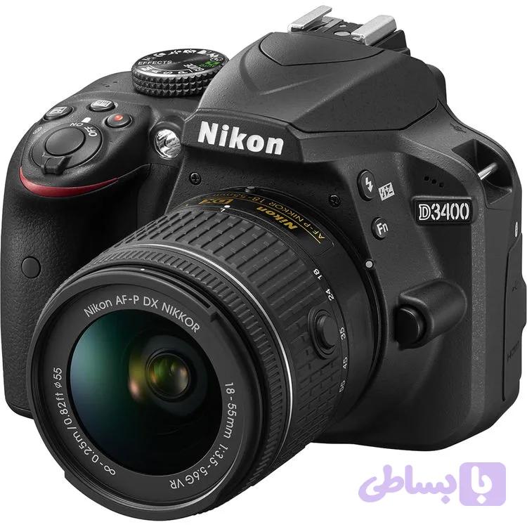 دوربین عکاسی نیکون NIKON D3400 18-55 (دست دوم) کارکرده RC-000002 — تصویر 1