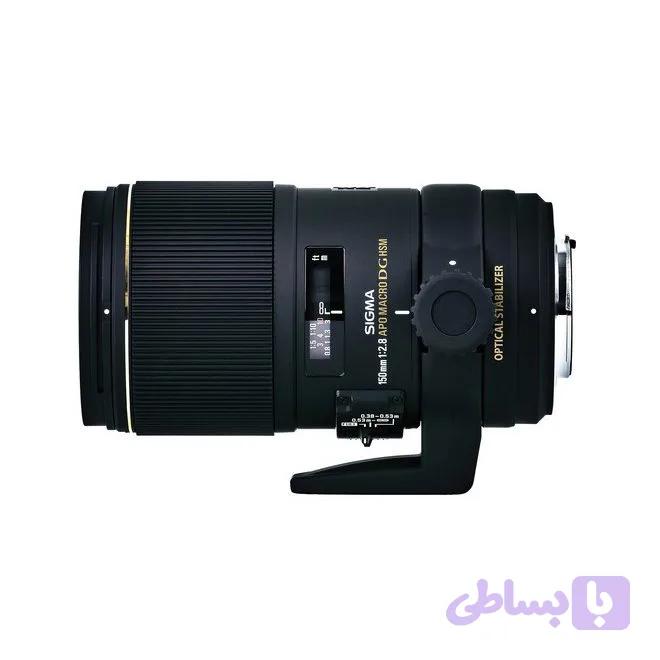 لنز سیگما مدل Sigma 150mm f/2.8 EX DG OS HSM – مانت کانن (دست دوم) کارکرده RC-02095 — تصویر 1