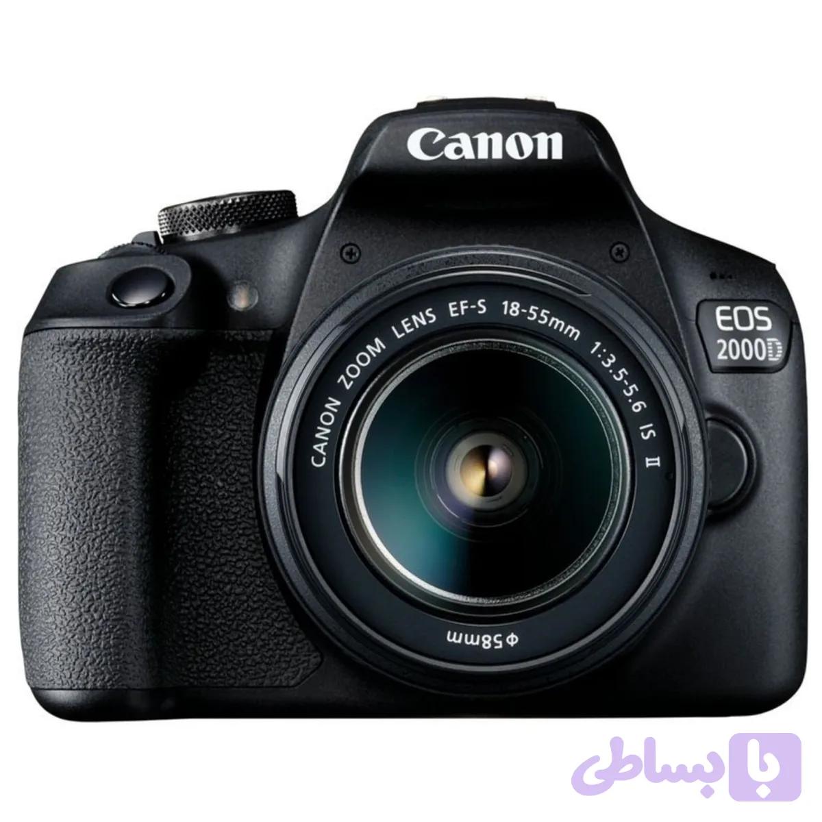 دوربین عکاسی کانن Canon 2000D 18-55 (دست دوم) کارکرده RC-000021 — تصویر 1