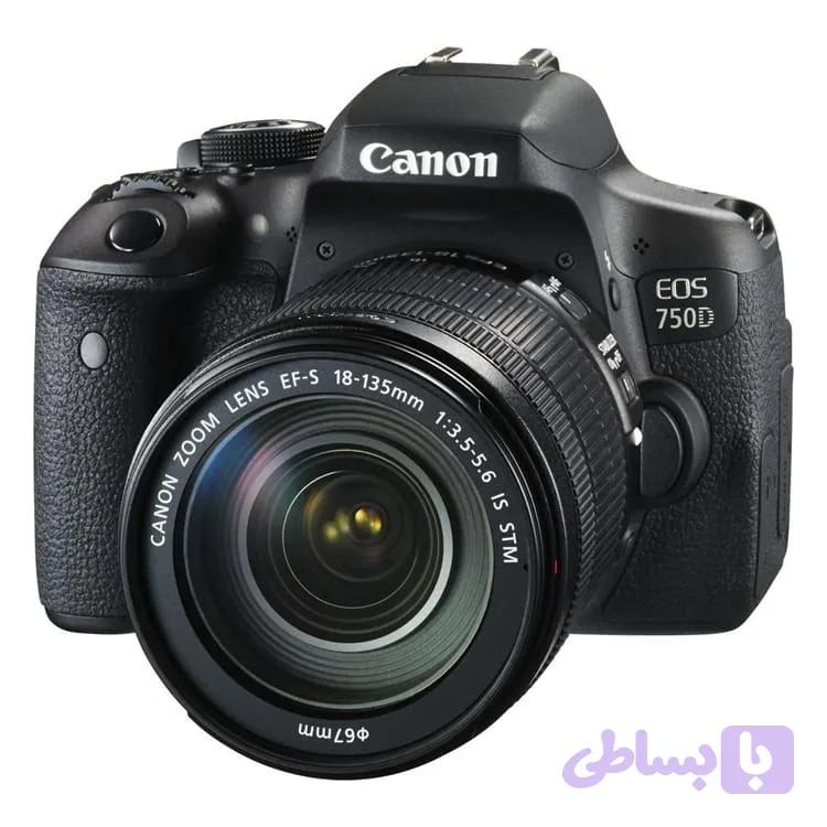 دوربین عکاسی کانن Canon 750D 18-135 (دست دوم) کارکرده RC-000020 — تصویر 1