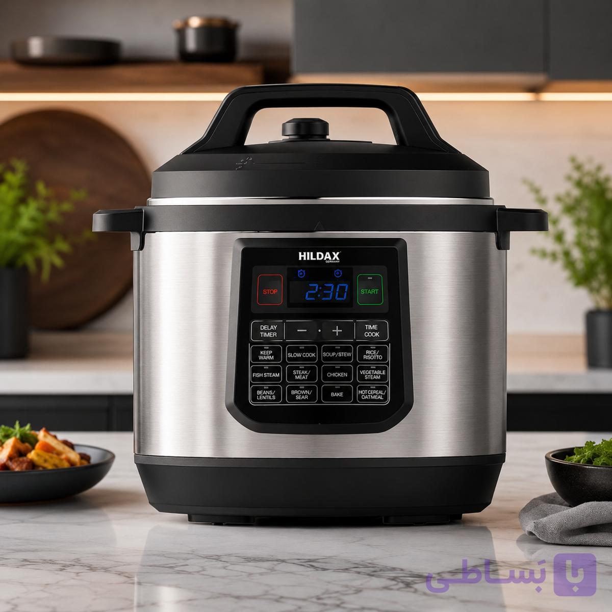 مولتی کوکر 10 نفره هیلداکس مدل HD-6035PC