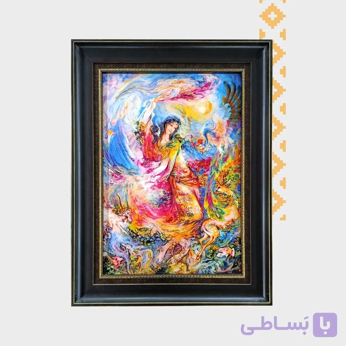 تابلو فرش چاپی طرح پگاه — تصویر 1