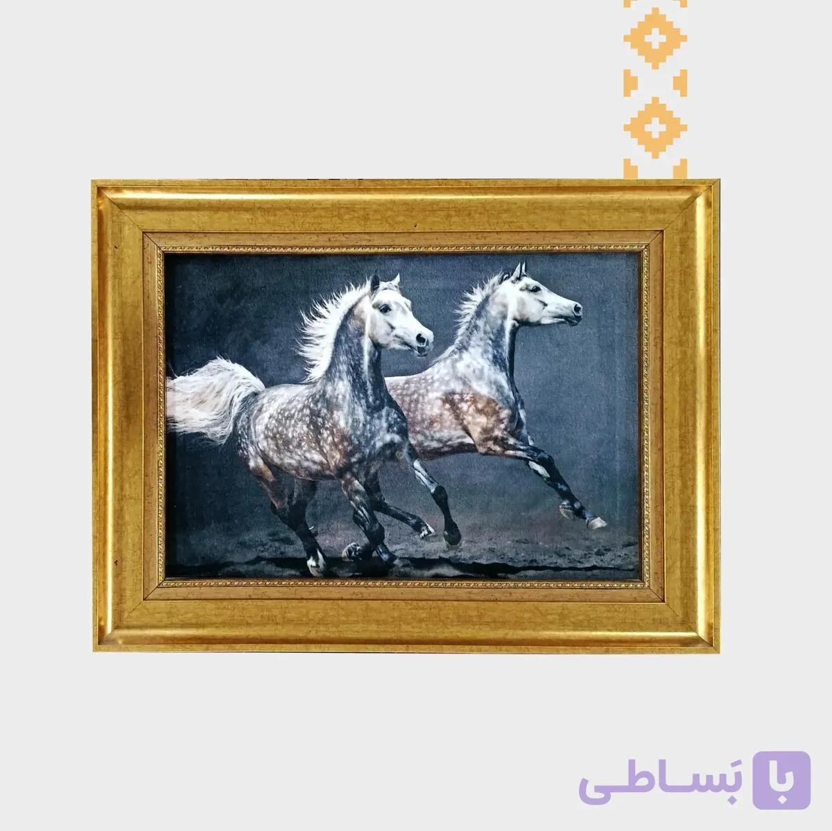 تابلو فرش چاپی طرح بیتا — تصویر 1