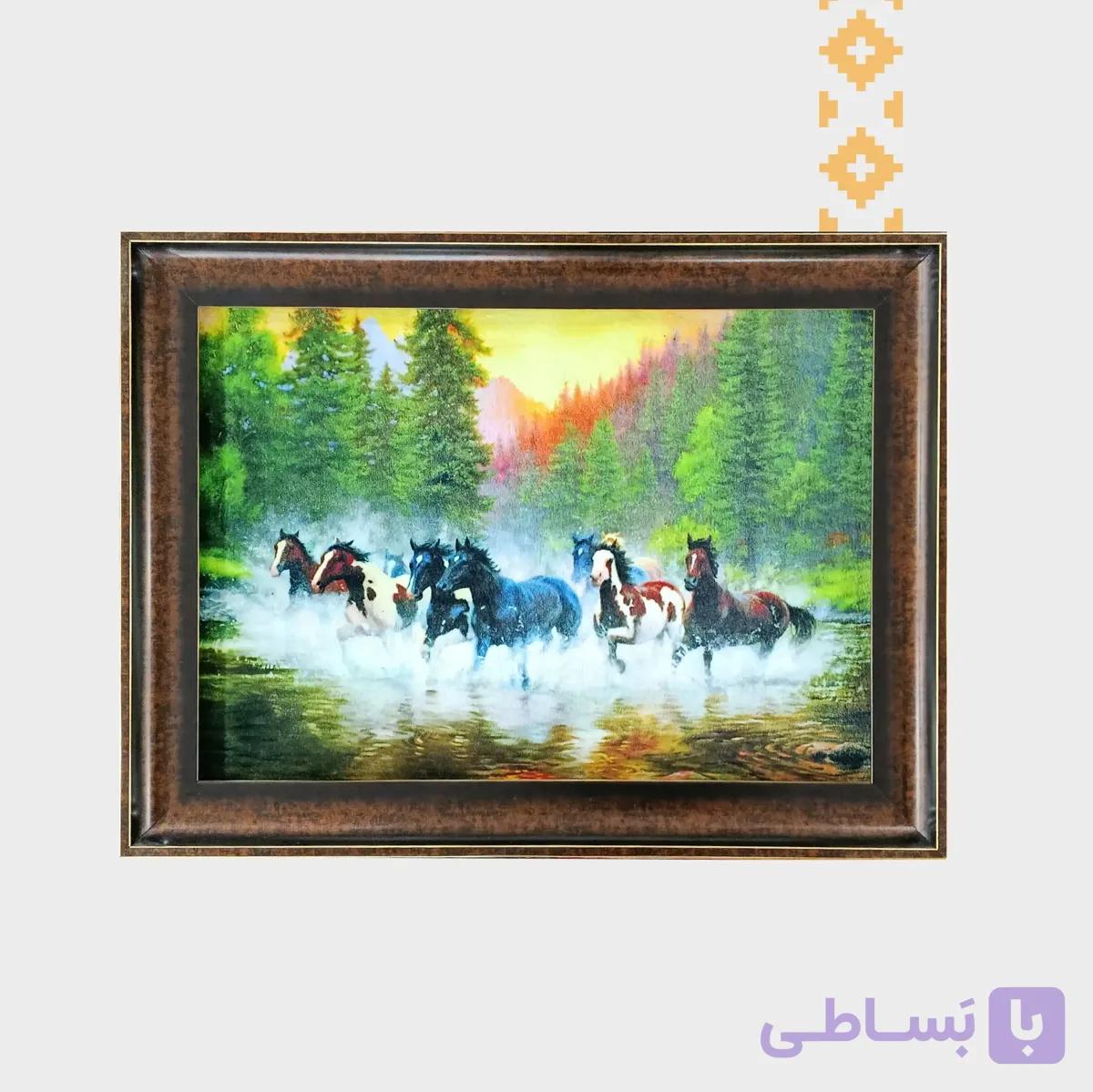 تابلو فرش چاپی طرح بهار — تصویر 1
