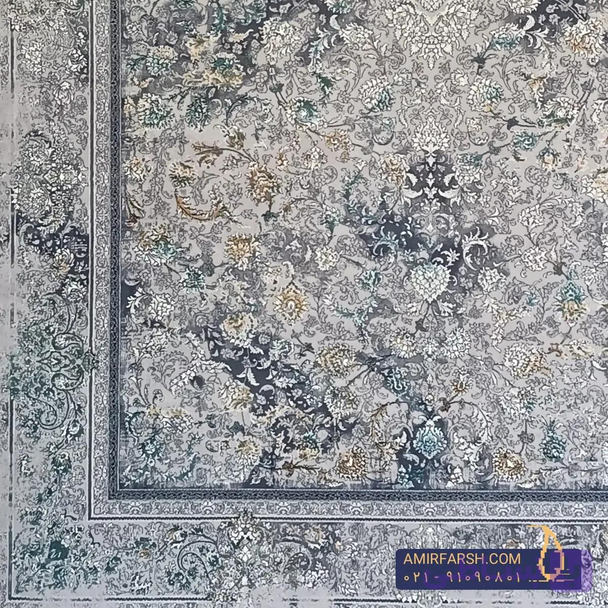 فرش کلاسیک 700 شانه فیلی طرح دیبا کد AF-1455 — تصویر 1