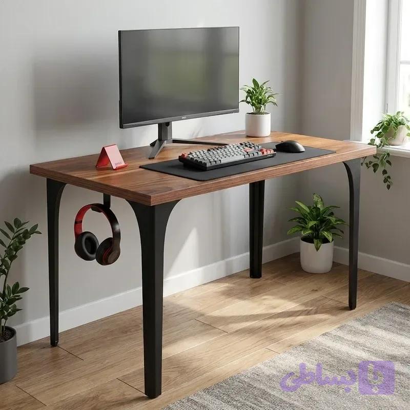 میز تحریر روكش mdf مدل اورهان — تصویر 1