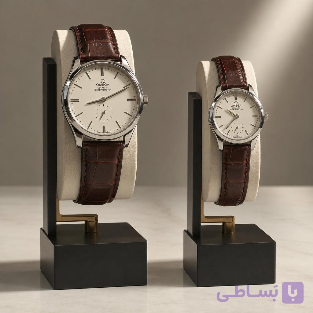 ساعت ست برند OMEGA کلاسیک چرمی