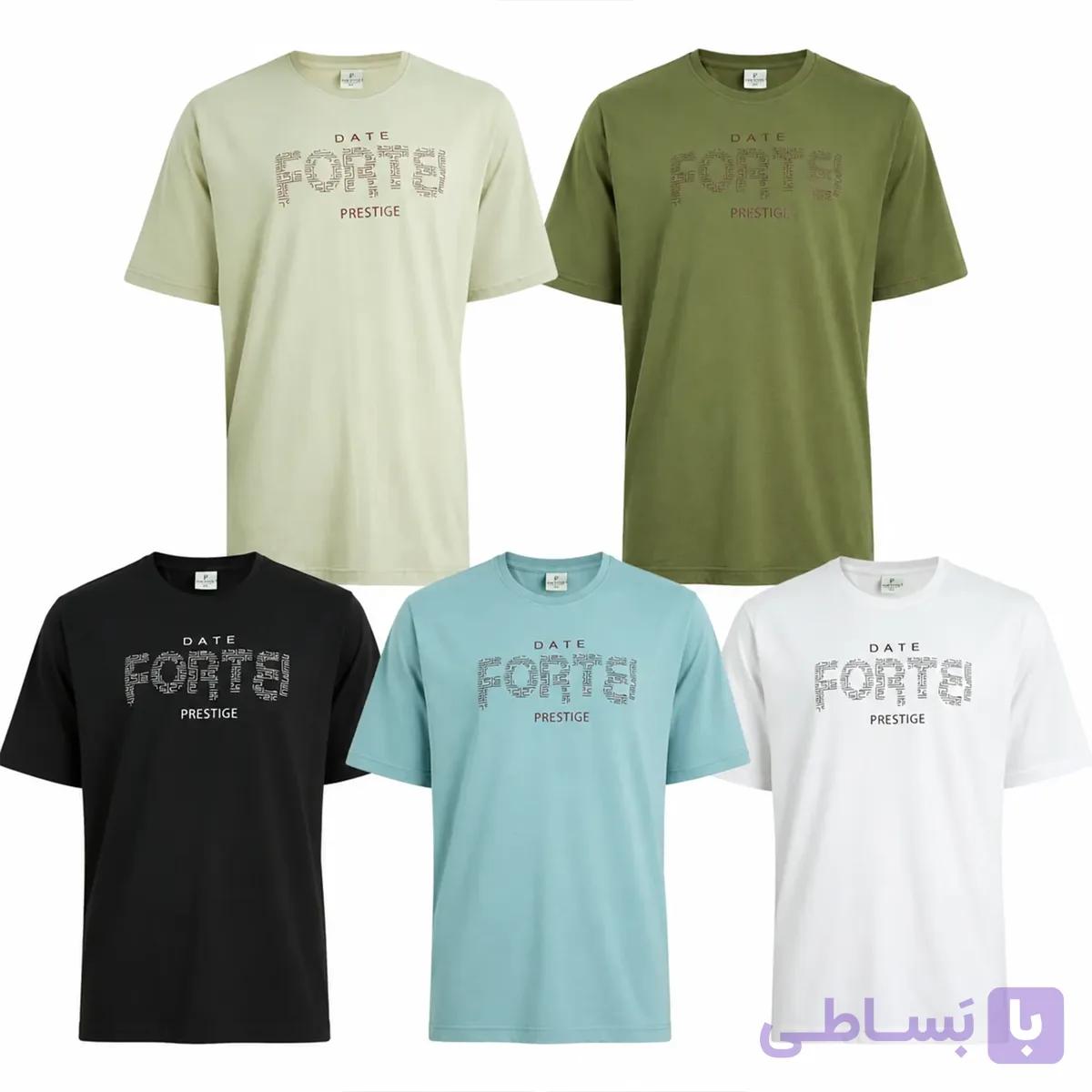 تیشرت مردانه عمده کد 357 سایز 4XL — تصویر 1