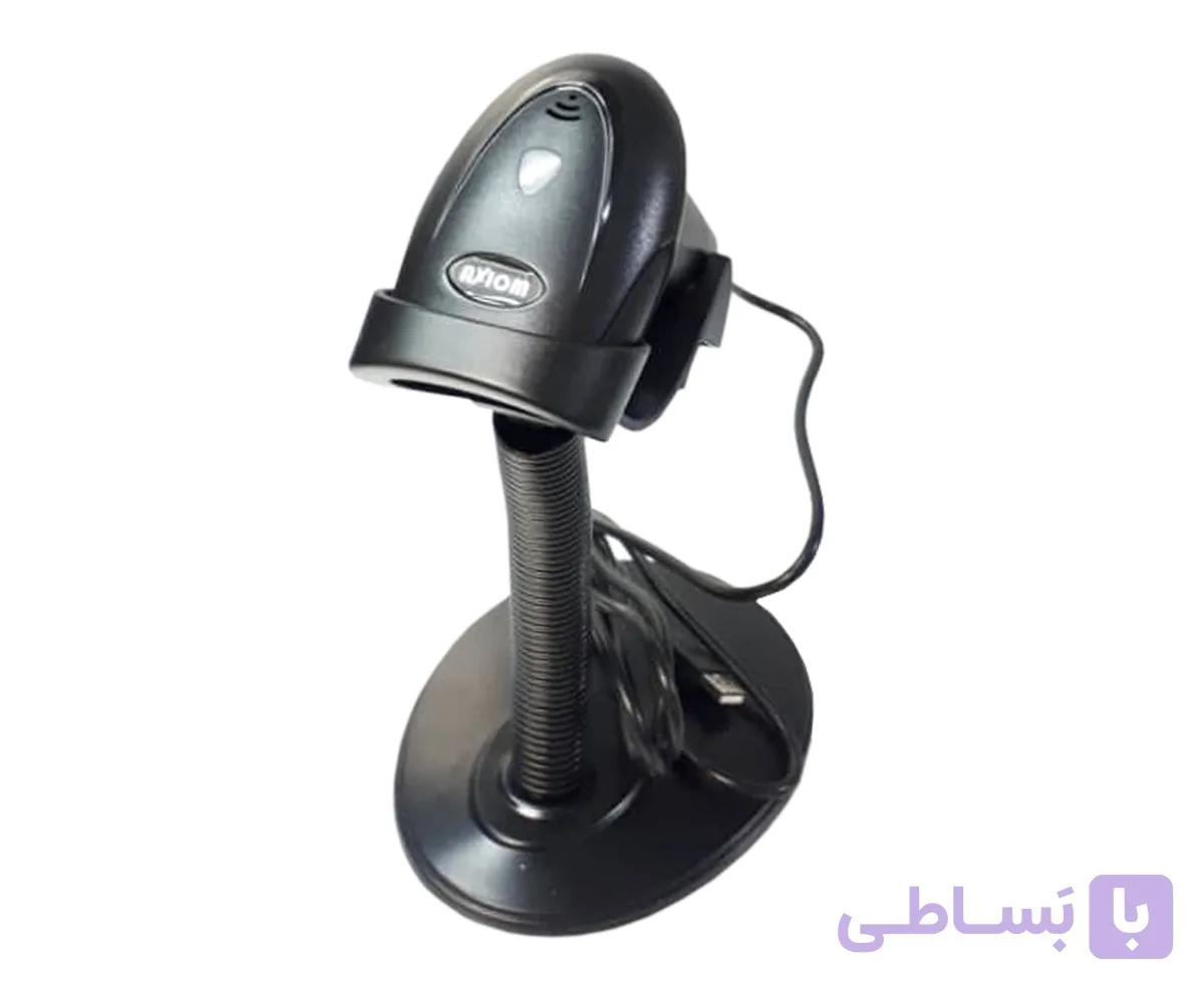 اسکنر بارکد خوان دو بعدی سیم دار با پایه اکسیوم HY-6900T — تصویر 1