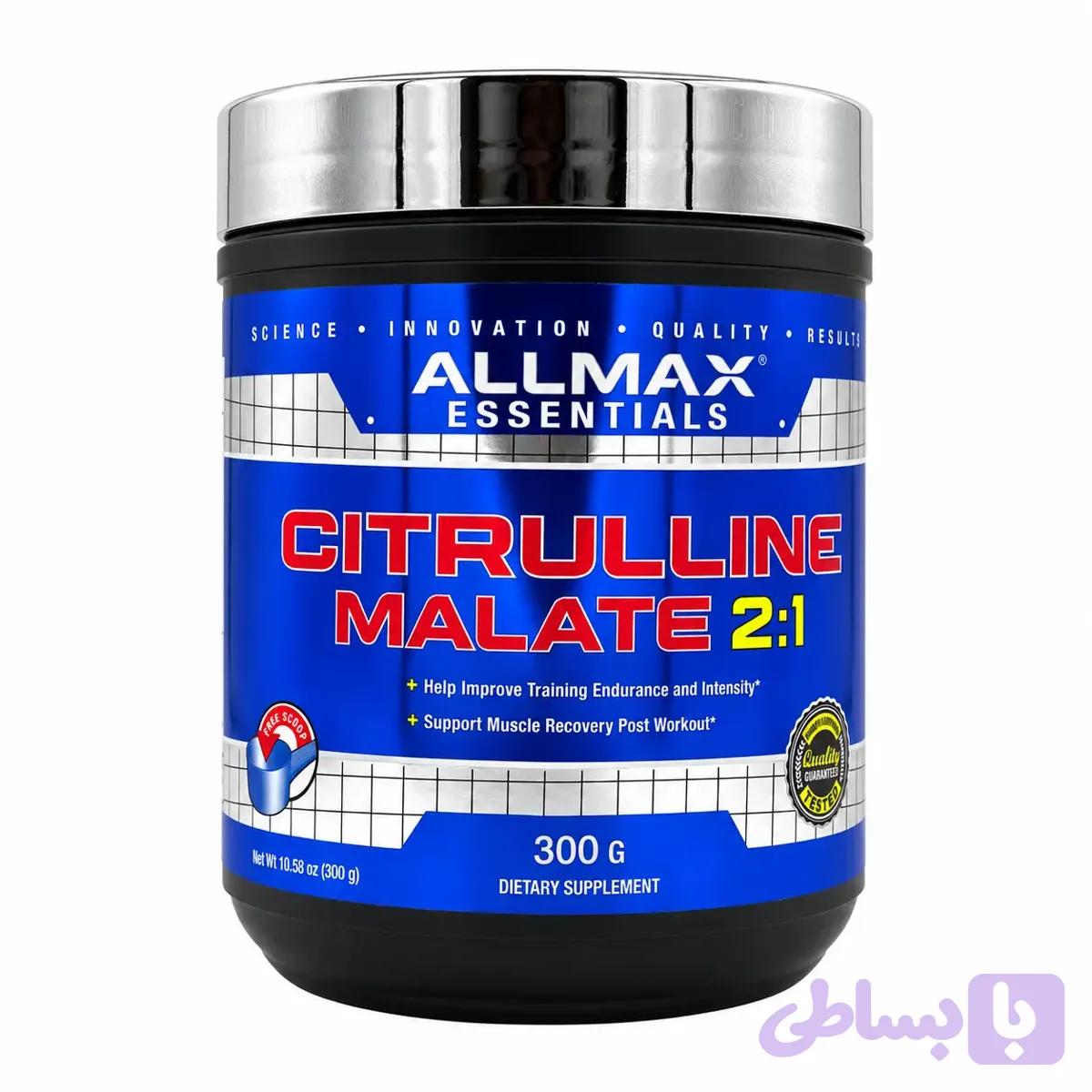 مکمل سیترولین مالات 2:1 آلمکس | ALLMAX Citrulline Malate — تصویر 1