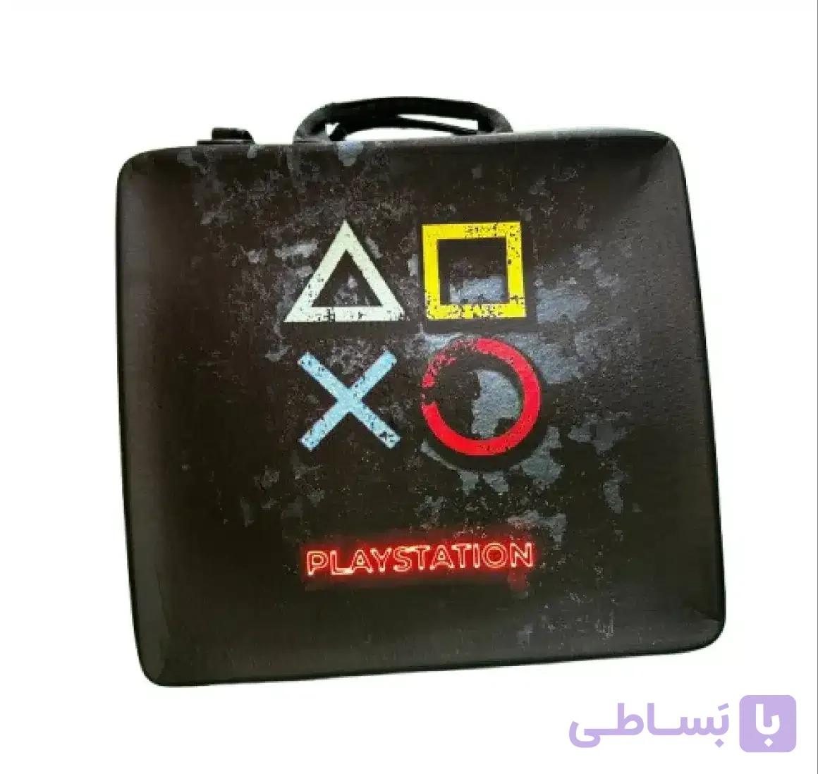 کیف کنسول PS4 طرح دکمه دسته بازی