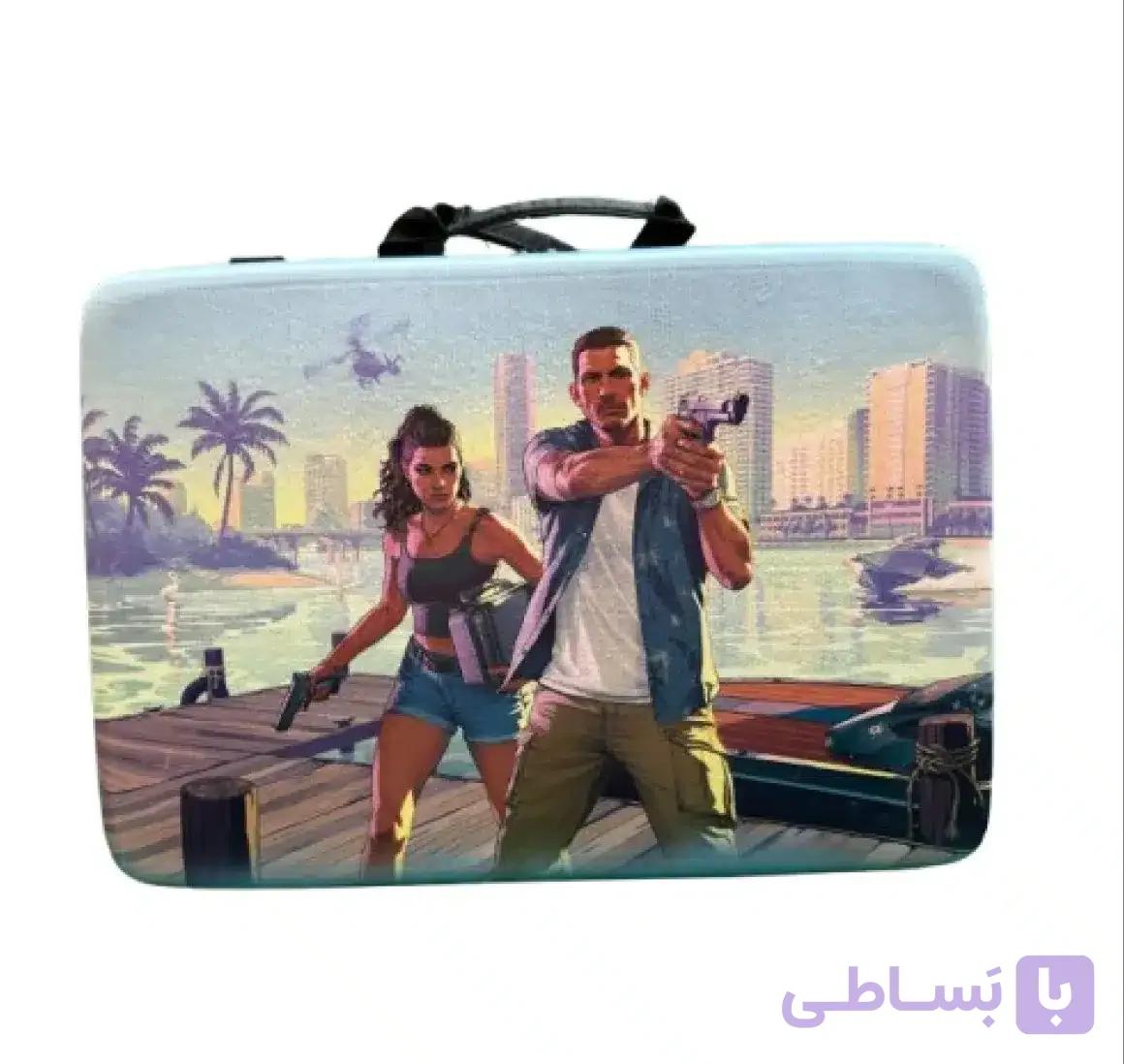 کیف کنسول PS5 طرح GTA VI