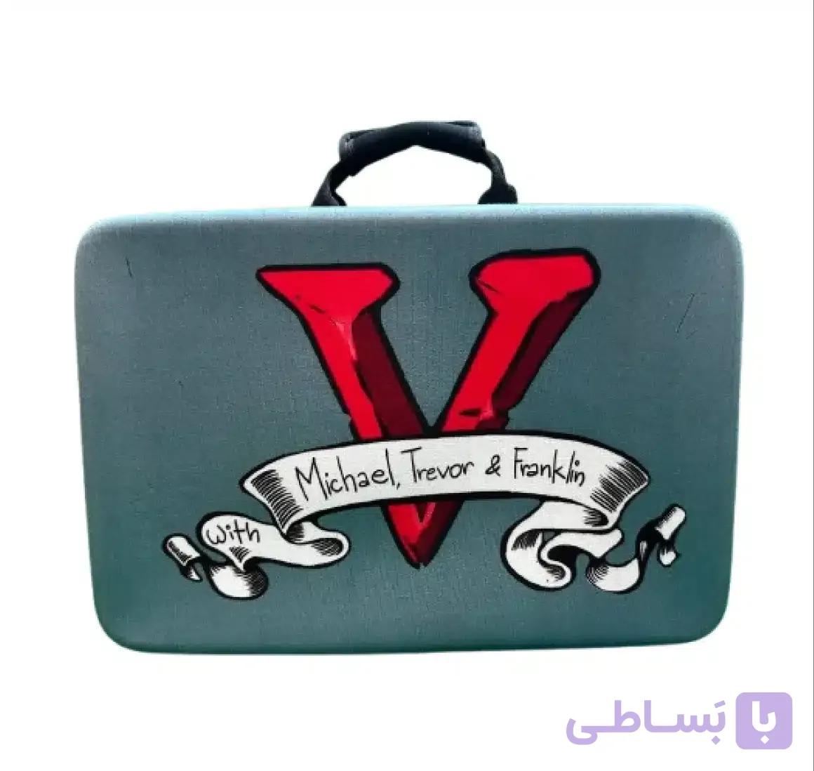 کیف کنسول PS5 طرح Michael,Trevor
