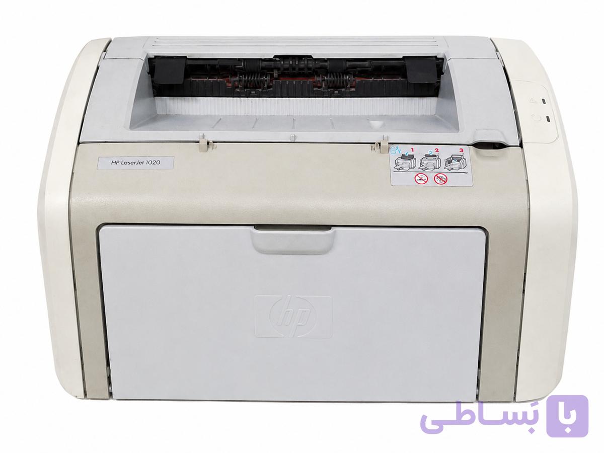 پرینتر استوک اچ پی تک کاره سیاه و سفید لیزری مدل HP LaserJet 1020 | سرویس کامل و تست شده با کارتریج نو