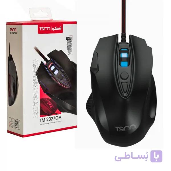موس گیمینگ سیم دار تسکو مدل TM 2027GA