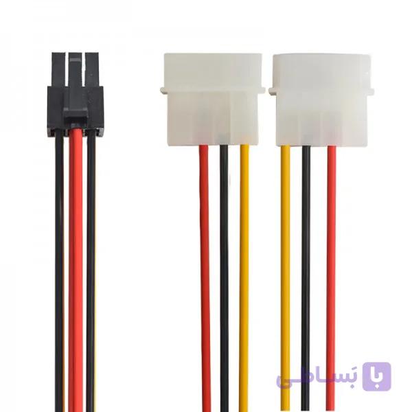 کابل تبدیل برق مولکس به 6 پین گرافیک (1 به 2)