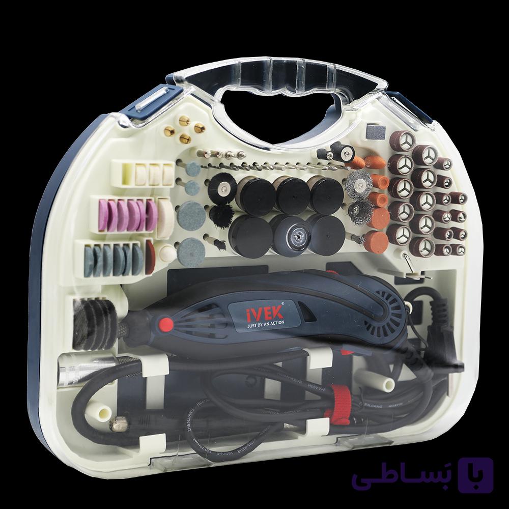 کیت فرز مینیاتوری ۱۳۵ وات K-6040N ایوک