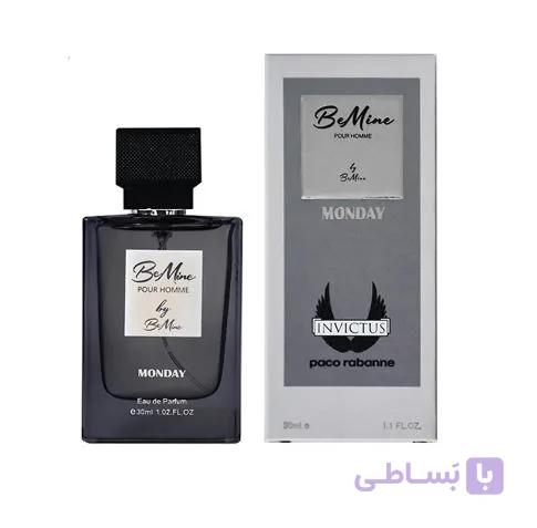 عطر جیبی مردانه بی ماین مدل ماندی Monday حجم 30 میلی لیتر