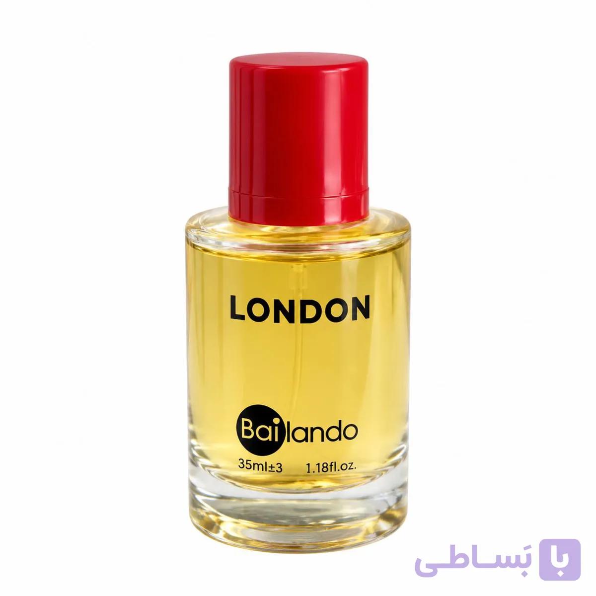 مینی ادکلن بایلندو رایحه London حجم ۳۵ میلی‌لیتر با جعبه — تصویر 1