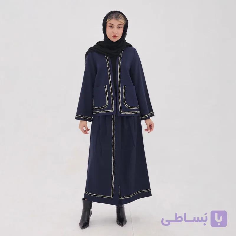 ست کت و دامن رسمی زنانه مدل دیپلمات — تصویر 1