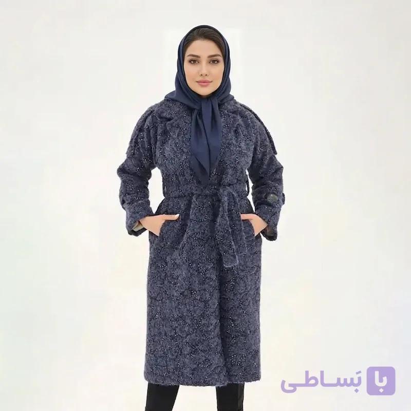 پالتو زنانه مدل کچه پشمی — تصویر 1