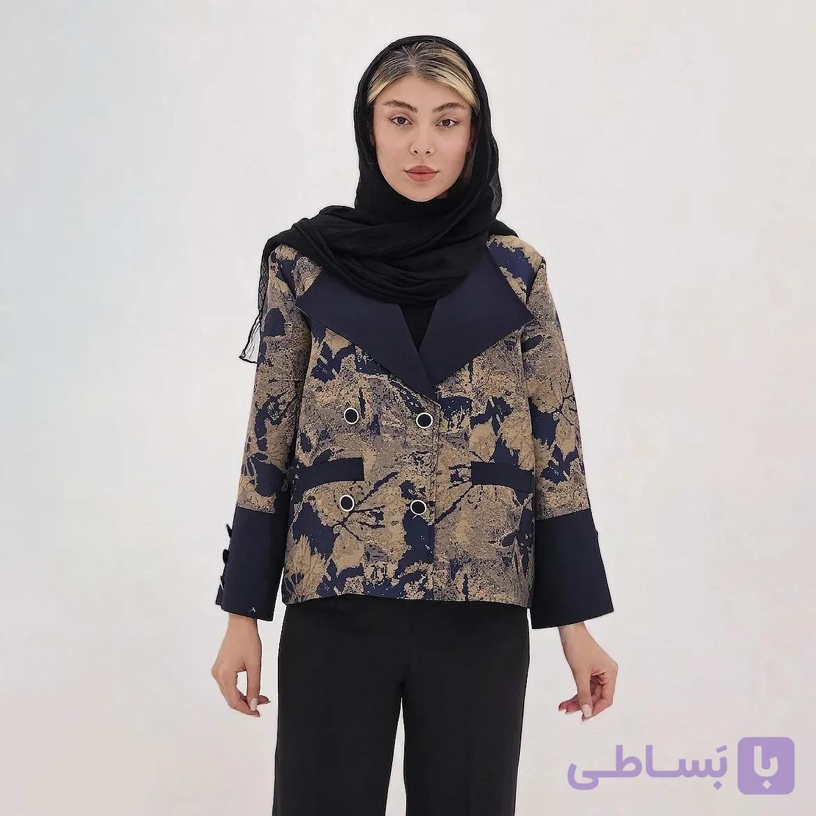 کت رسمی زنانه مدل ابر و بادی — تصویر 1