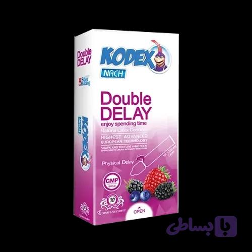 کاندوم تاخیری دوبل ناچ مدل Double Delay بسته 10 عددی