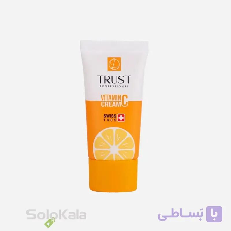 کرم ویتامین C تراست مناسب انواع پوست