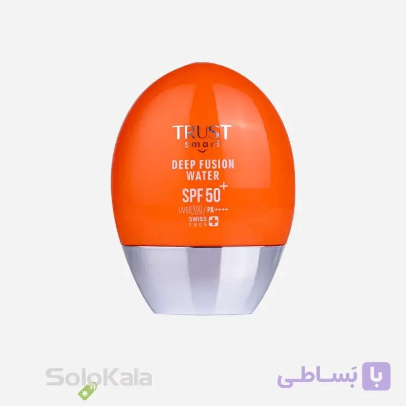 ضد آفتاب دیپ فیوژن واتر تراست مناسب انواع پوست — تصویر 1