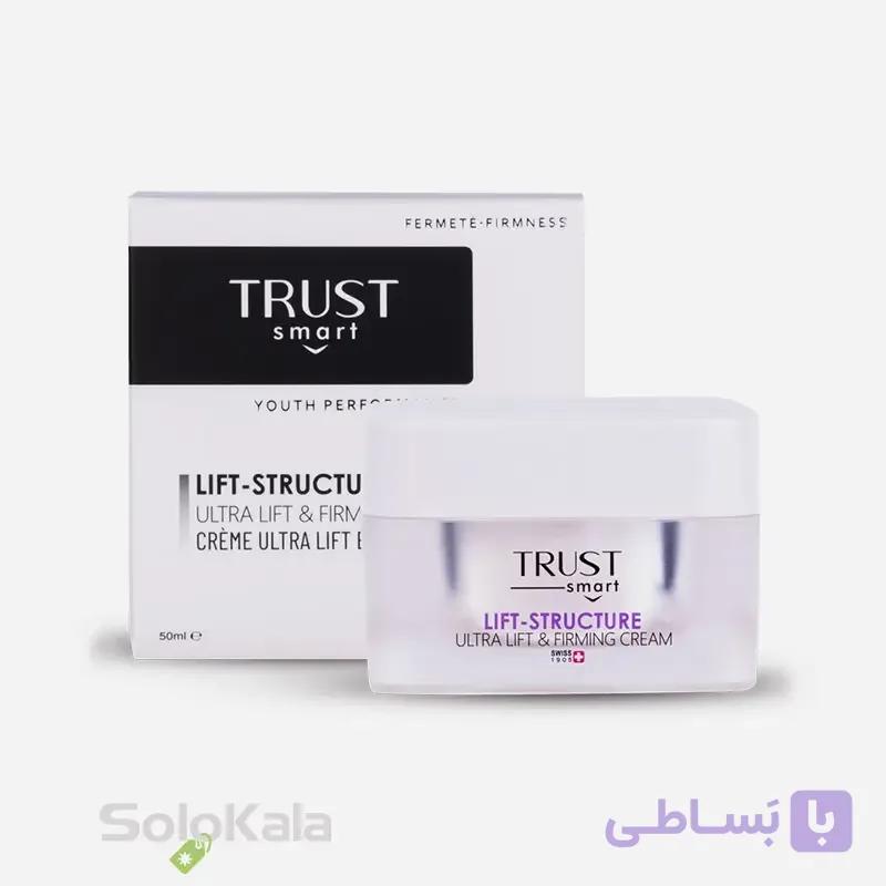 کرم سفت کننده، لیفت و ضدچروک تراست مناسب انواع پوست