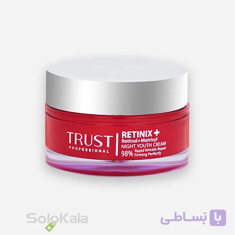 قیمت کرم جوانساز رتینول تراست مناسب 35 سال به بالا