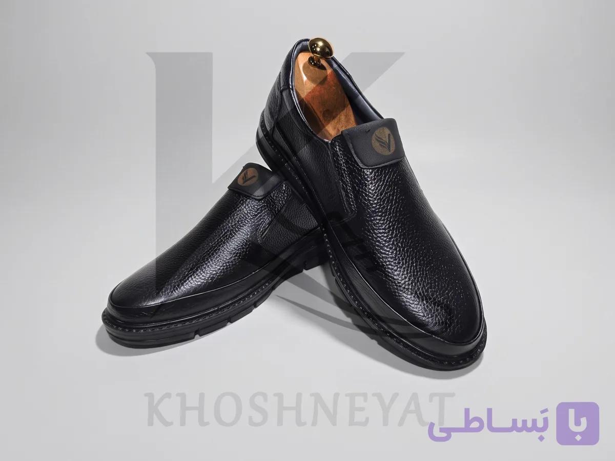 کفش مردانه طبی چرمی کد 412