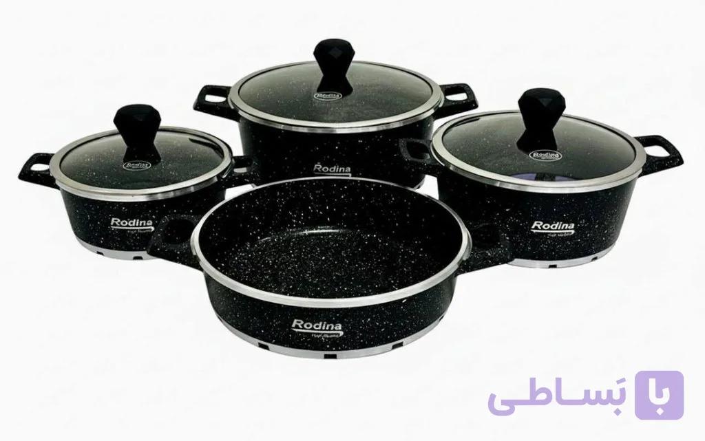 سرویس قابلمه 8 پارچه گرانیتی رودینا