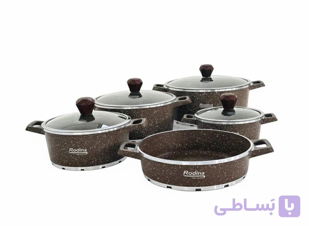 سرویس قابلمه 10 پارچه گرانیتی رودینا