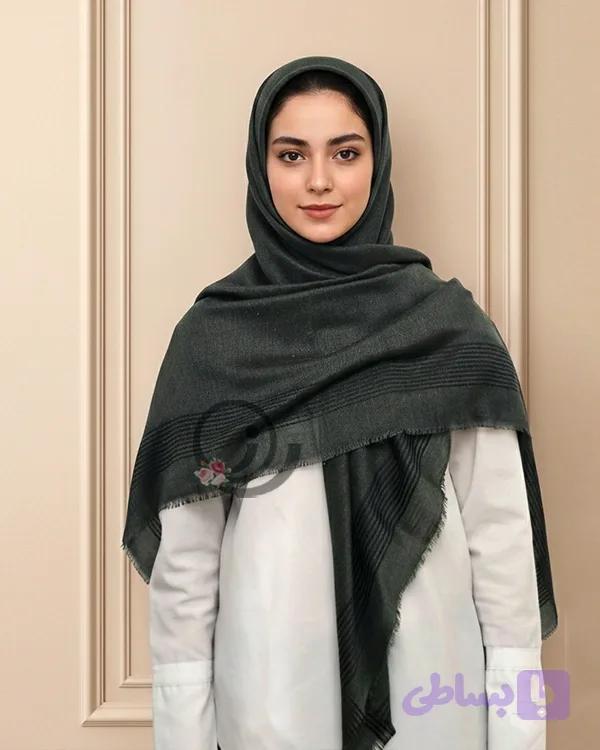 روسری نخی قواره 140 برند End — تصویر 1