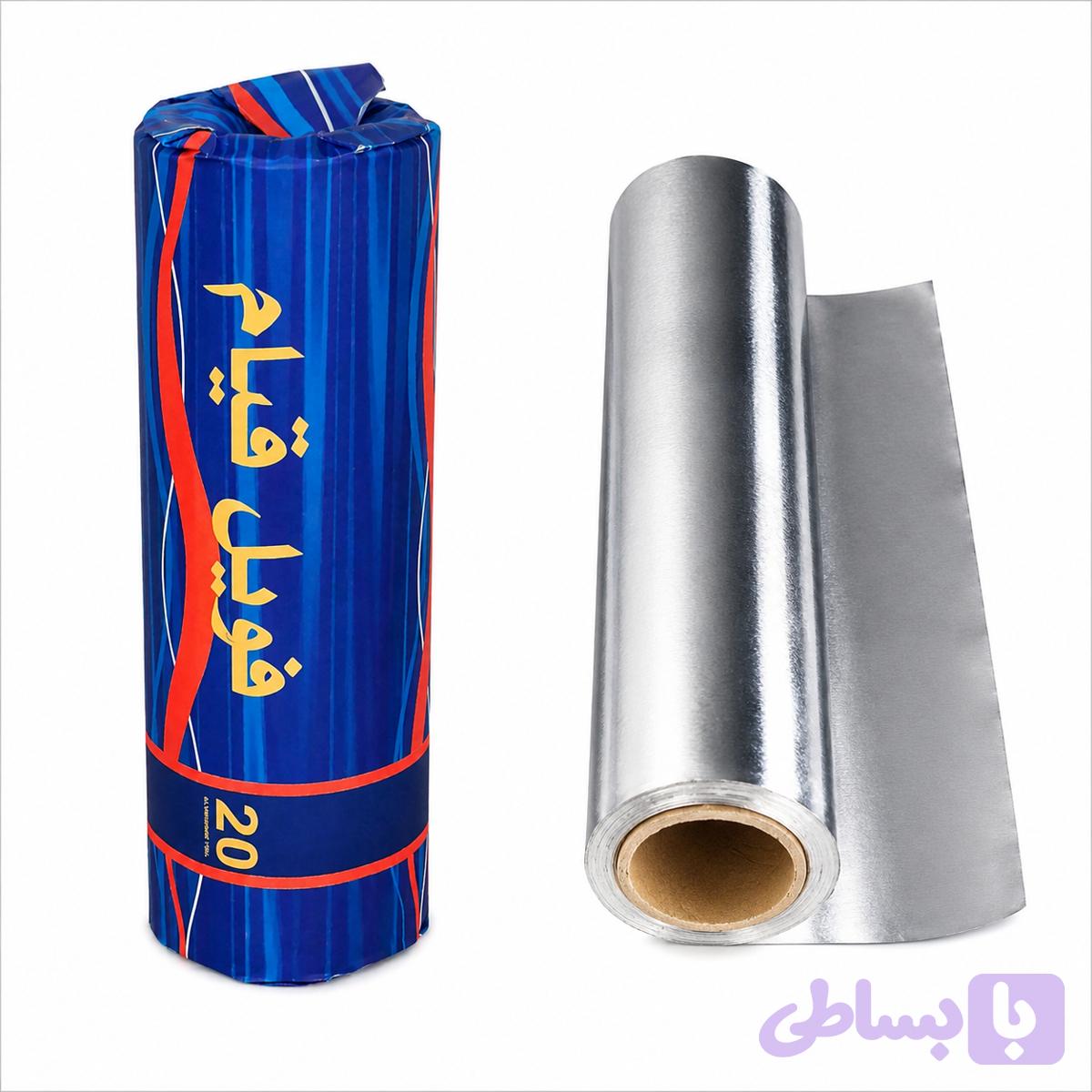 فویل آلومینیوم آرایشی ۲۰ سانتیمتری ۱۰۰۰ گرمی