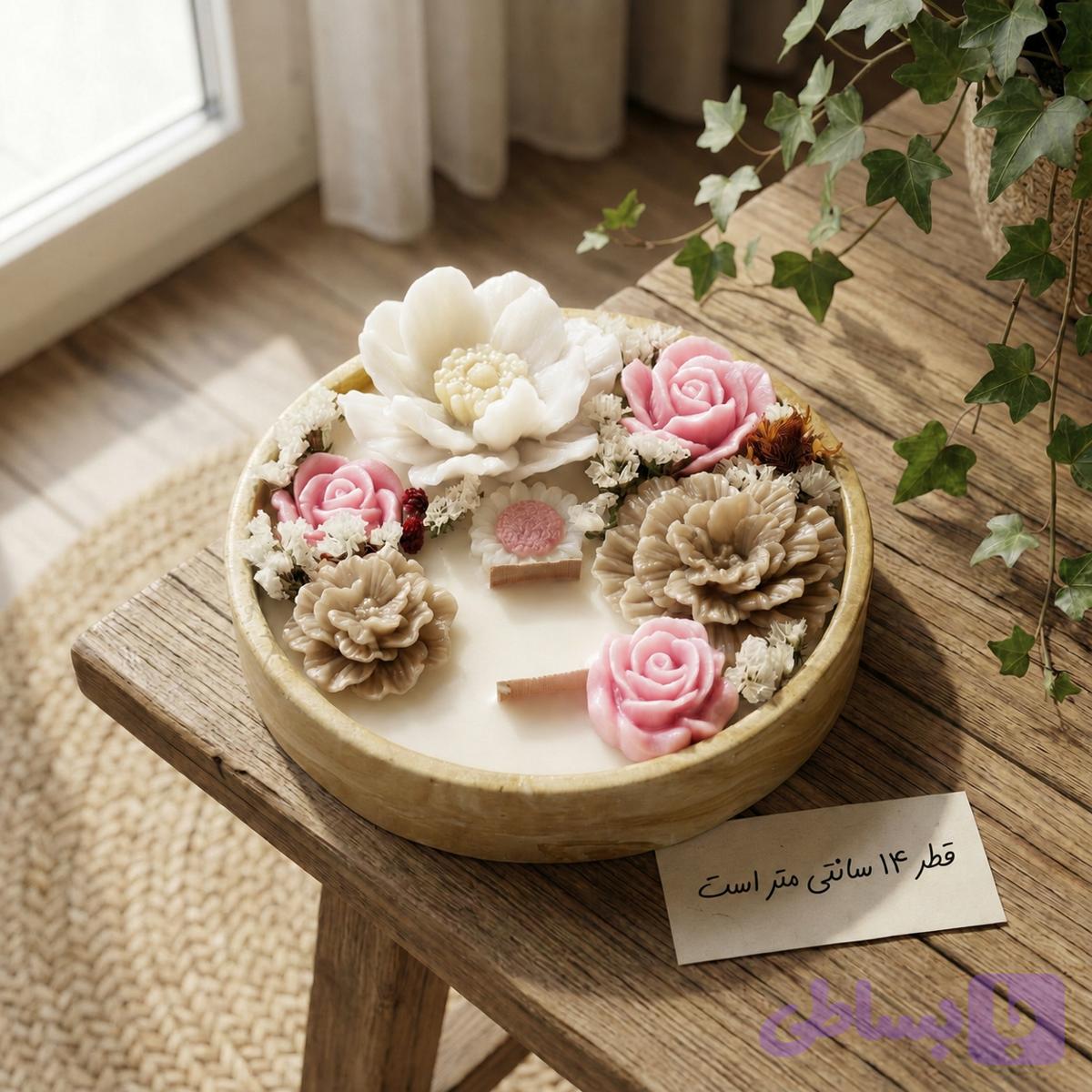 شمع دکوراتیو باغ رویایی گوچک